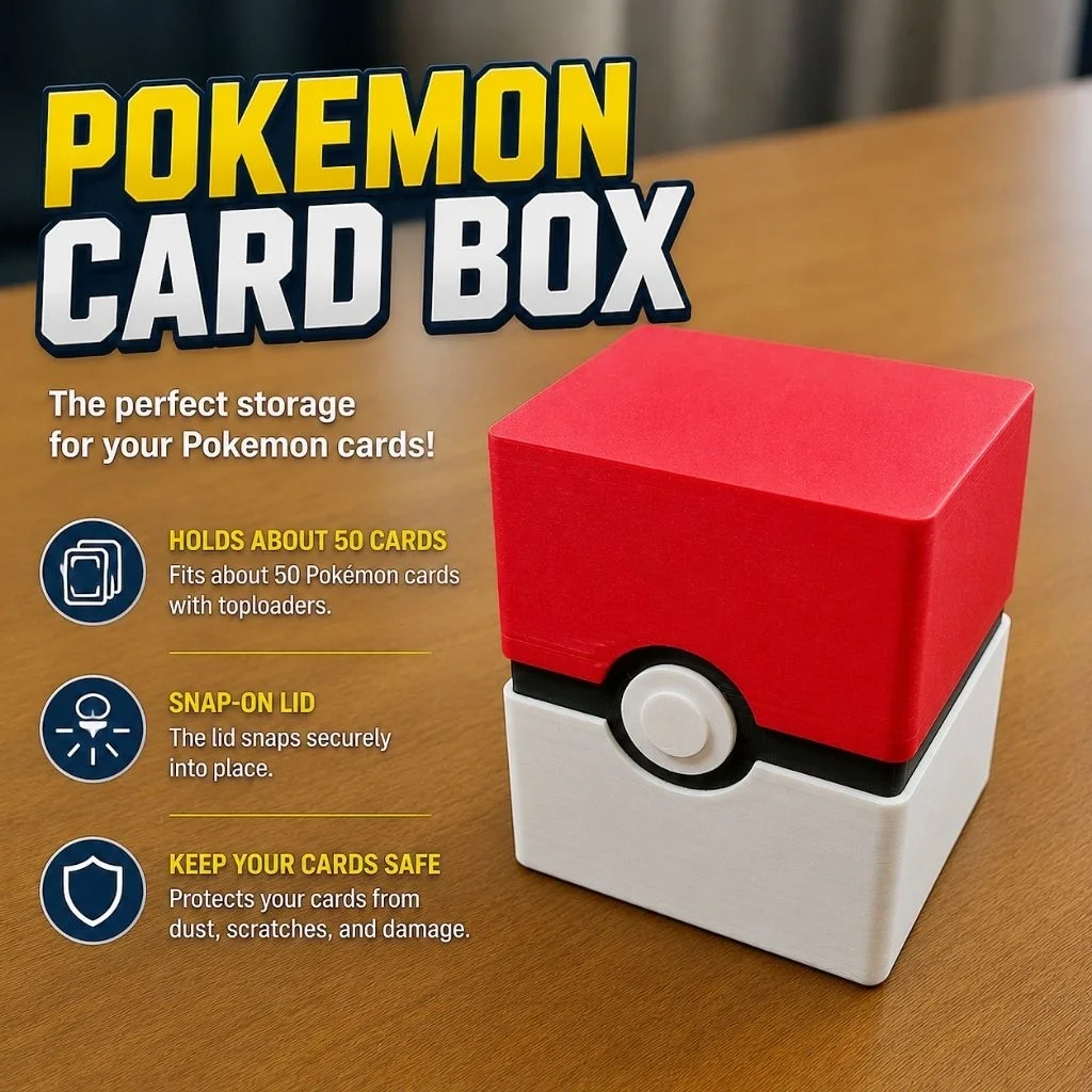 Pokemon Card Box (50 Cards)