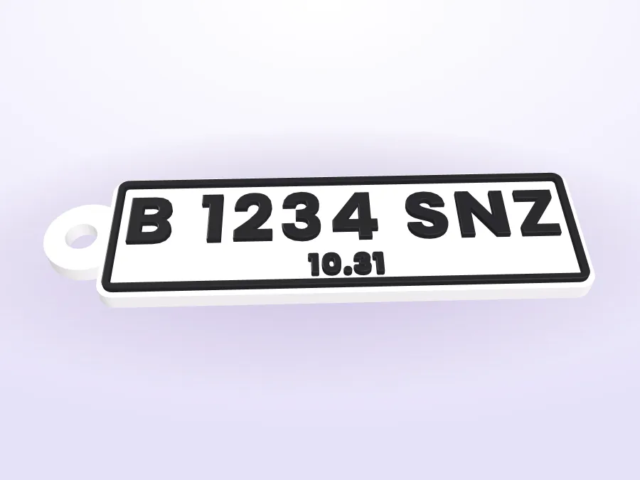 Plat Mini Garasiku