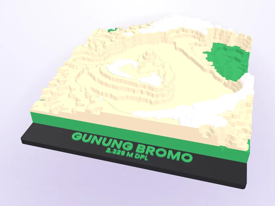 Relief Gunung Nusantara